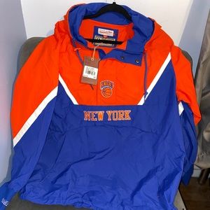 NBA men’s pullover zip up jacket